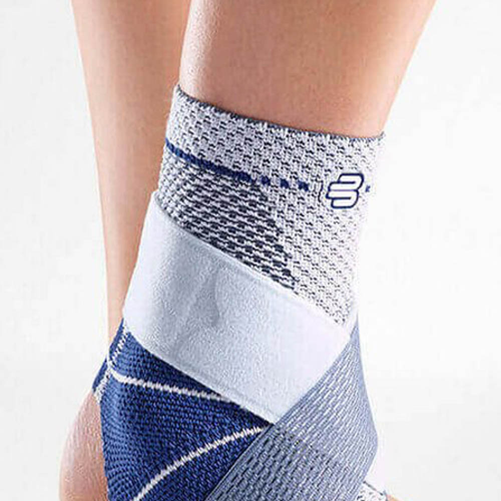 Ankle braces - Bauerfeind Malleotrain S Open Heel Right Titan Stabilizing Compression Ankle Brace