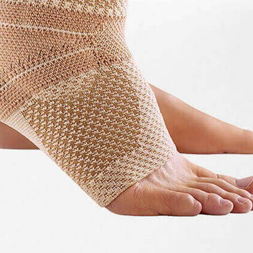 Ankle braces - Bauerfeind Malleotrain Beige Left Stabilizing Compression Ankle Brace