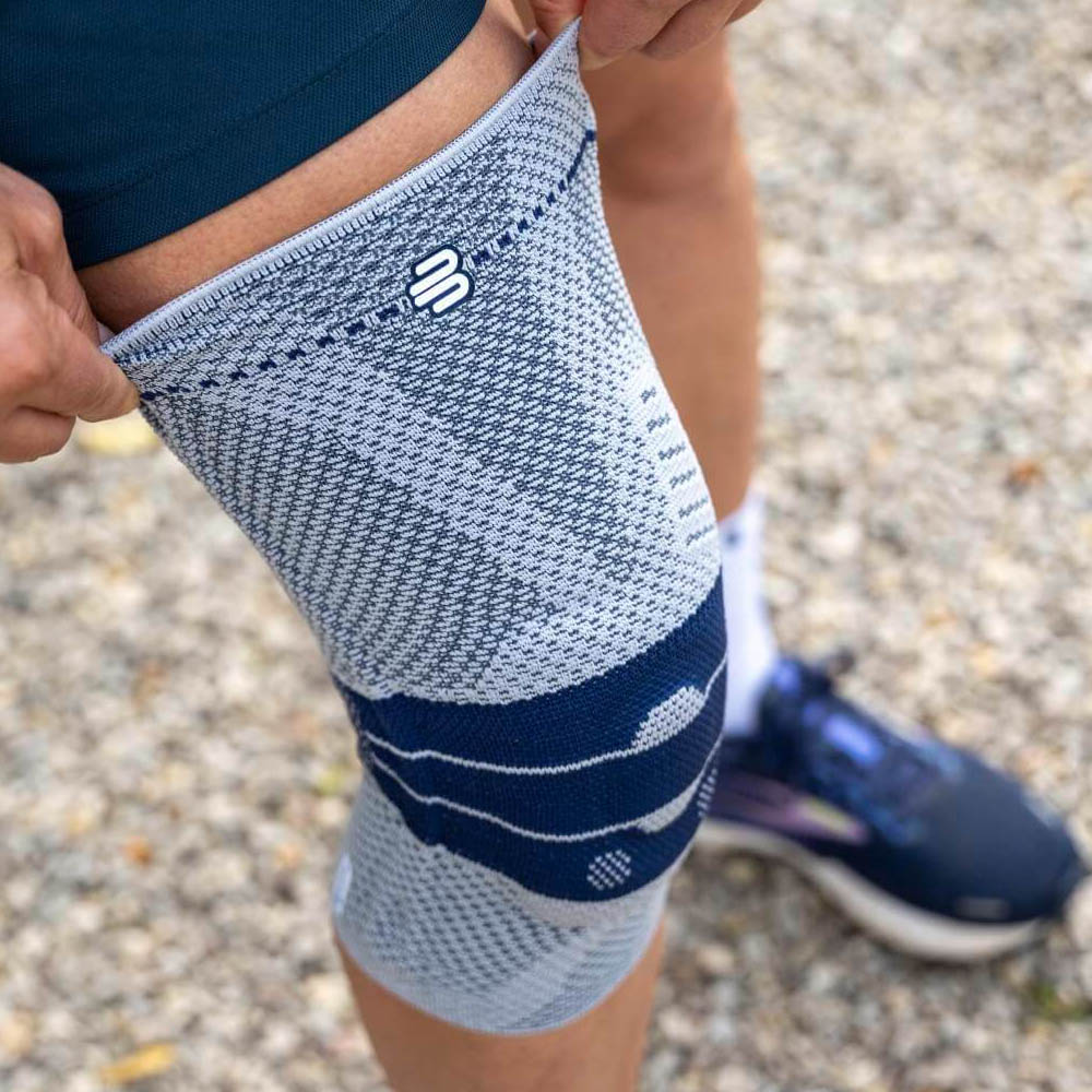 Knee braces - Bauerfeind Knee Brace Genutrain A3 Beige Left Knee Brace For Gonarthrosis