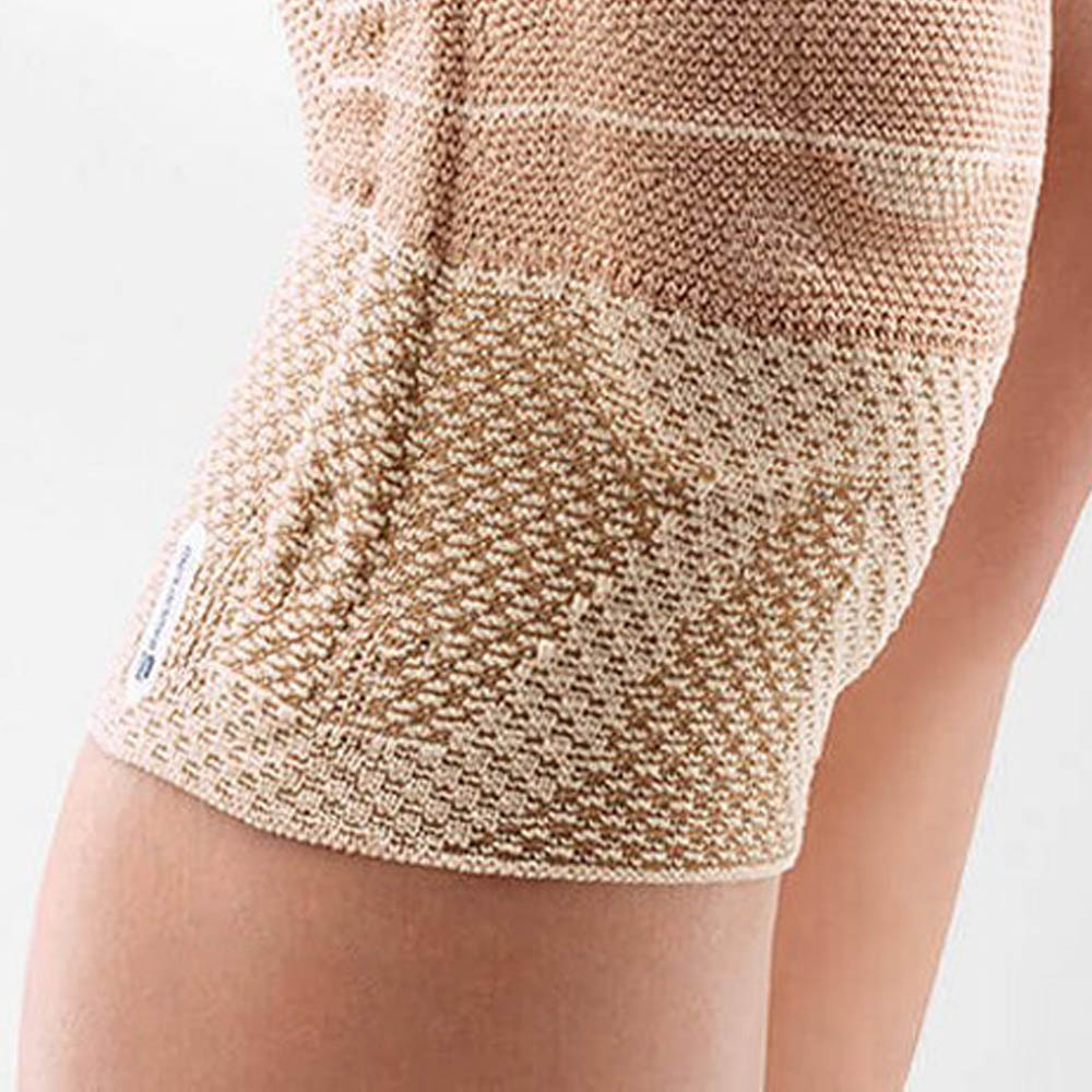 Knee braces - Bauerfeind Knee Brace Genutrain A3 Beige Left Knee Brace For Gonarthrosis