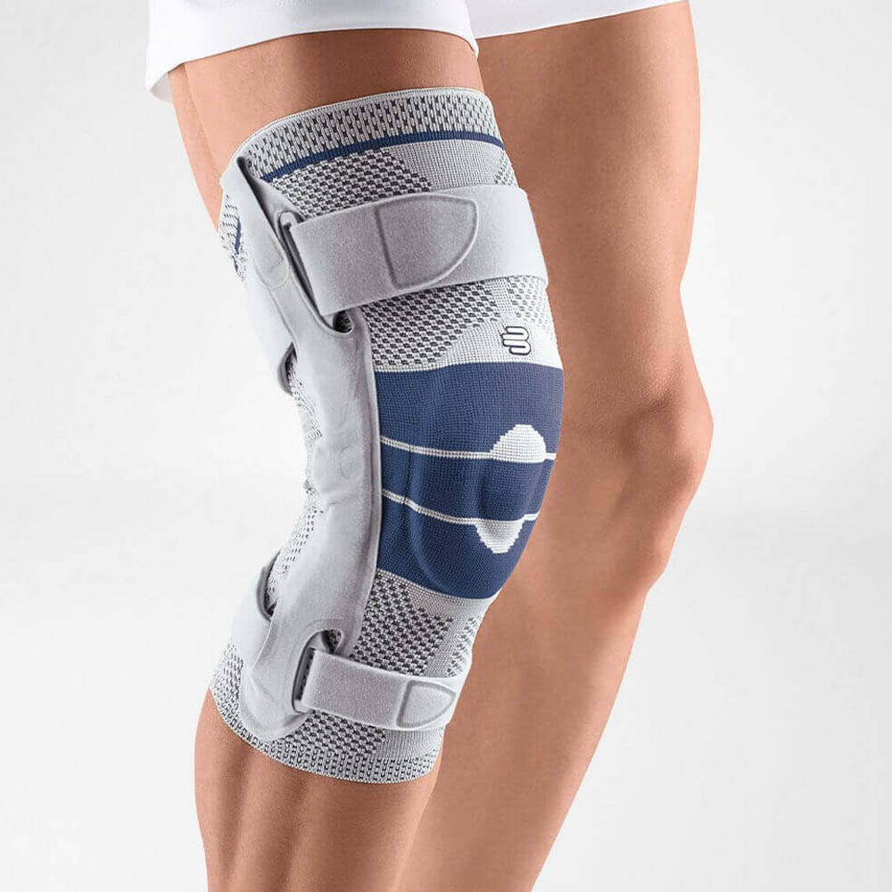 Knee braces - Bauerfeind Genutrain S Titan Left Knee Brace With Lateral Stabilizing Stays