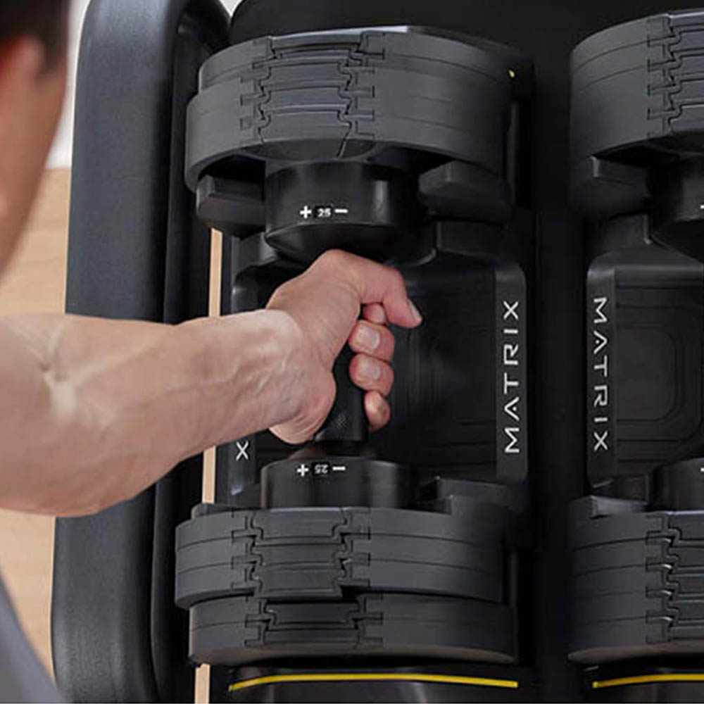 Handlebars - Matrix Adjustable Dumbbell Pair Set 32kg