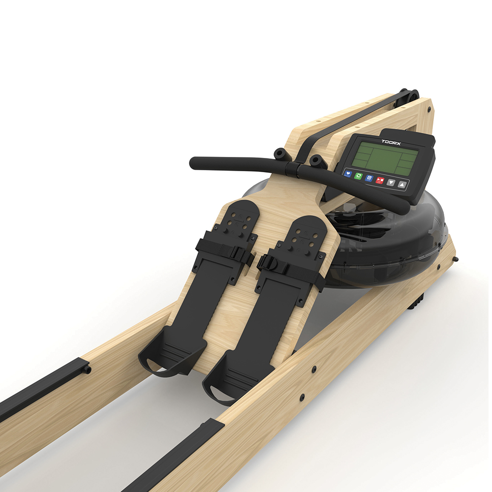 Rowers - Toorx Rower Craft Wooden Water Rowing Machine Space-saving App Ready  