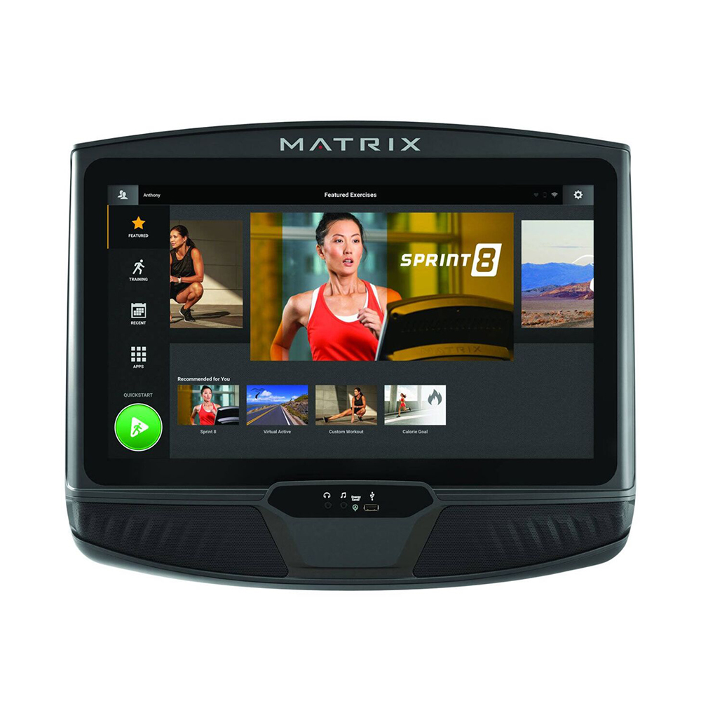 Exercise bikes/pedal trainers - Matrix U50 Upright Gym Bike With Xur Console