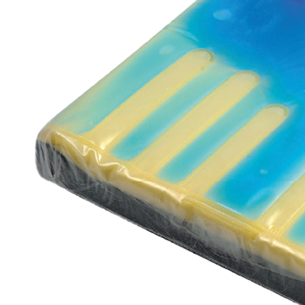 Anti-decubitus cushions - Intermed Anti-decubitus Cushion With Preformed Base And Self-modeling Fluid Silicone