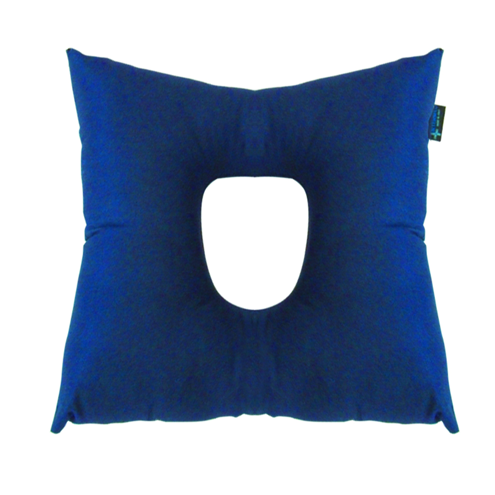 Anti-decubitus cushions - Intermed Anti-decubitus Cushion With Central Hole In Silicone Hollow Fibre
