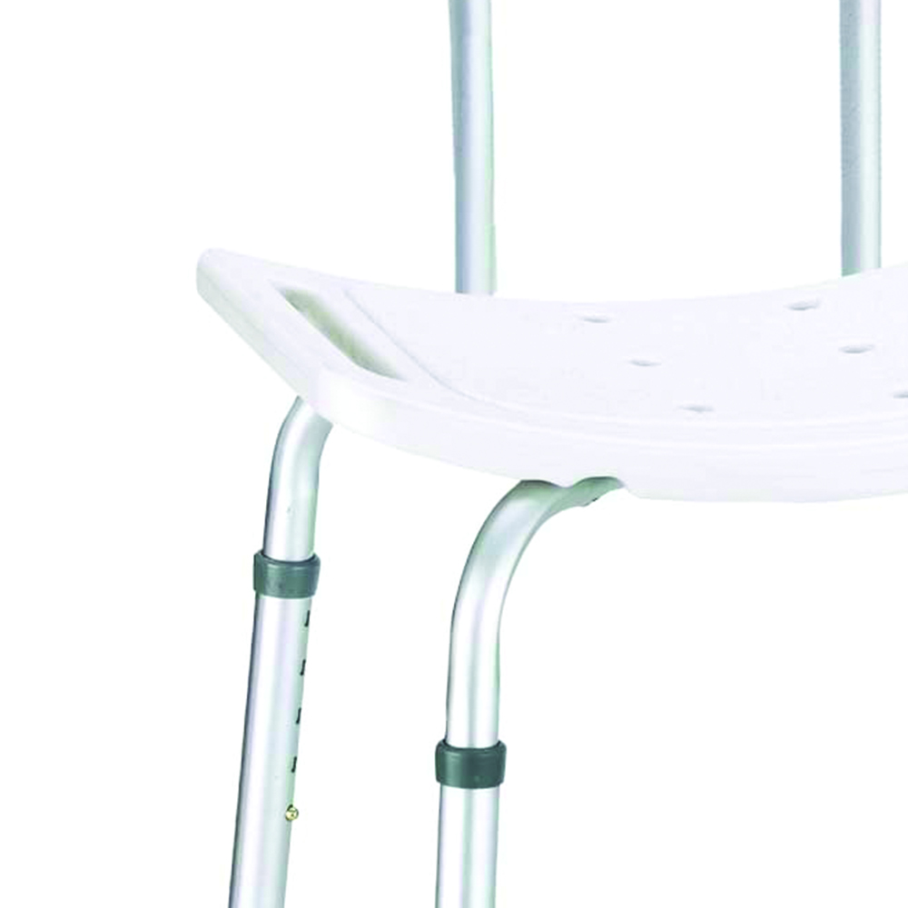 Bath and shower chairs - Intermed Shower Chair With Aluminum Backrest