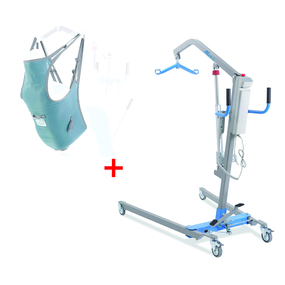 Lifters and verticalizers - Mopedia Muevo P 200kg Electric Patient Lift + Harness