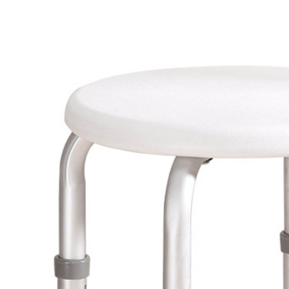 Bath and shower chairs - Intermed Circular Aluminum Shower Seat For The Disabled