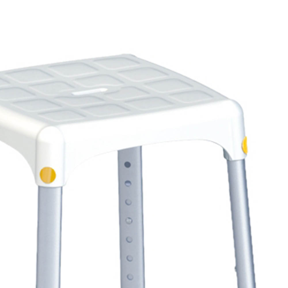 Bath and shower chairs - Intermed Lux Height-adjustable Shower Stool For Disabled And Elderly People