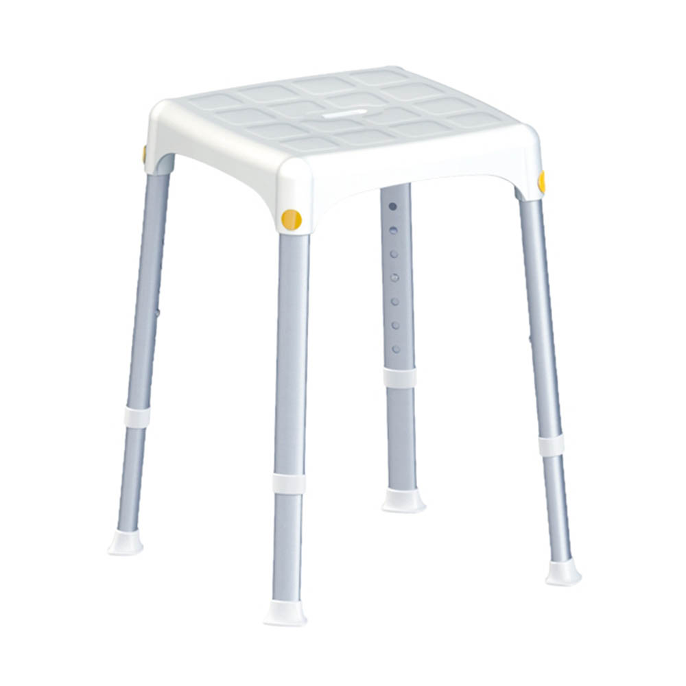 Bath and shower chairs - Intermed Lux Height-adjustable Shower Stool For Disabled And Elderly People