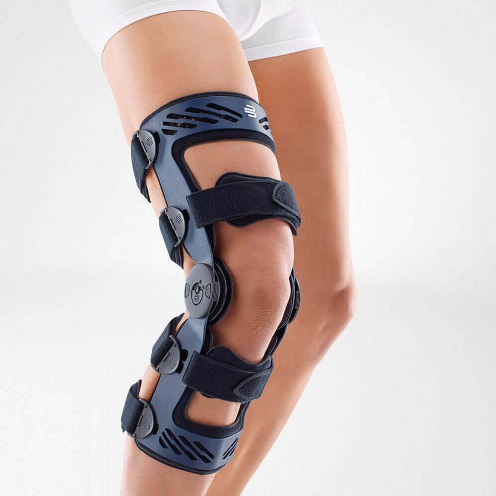 Knee braces - Bauerfeind Secutec Genu 4-point Knee Brace Frontal Acl/lcp Left Cruciate Ligament	