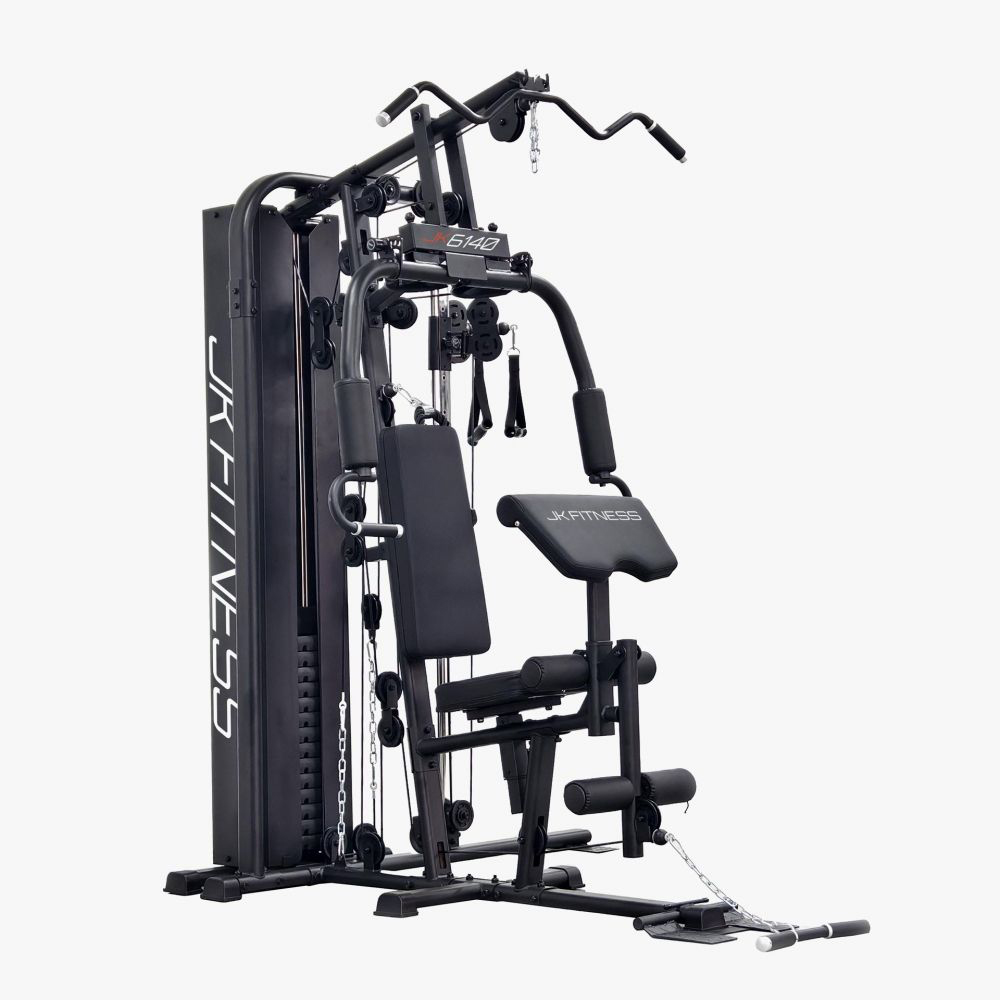 Multifunction Stations - JK Fitness  Jk6140 Double Pulley Multifunction Station 80kg Weight Stack