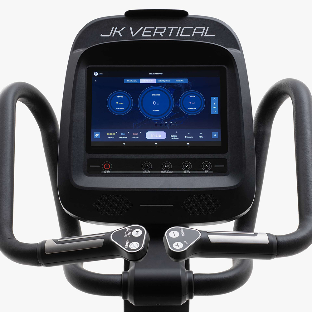 Cyclette/Pedaliere - JK Fitness Cyclette Elettromagnetica Gym Bike Bici Da Camera Jkv26-tft