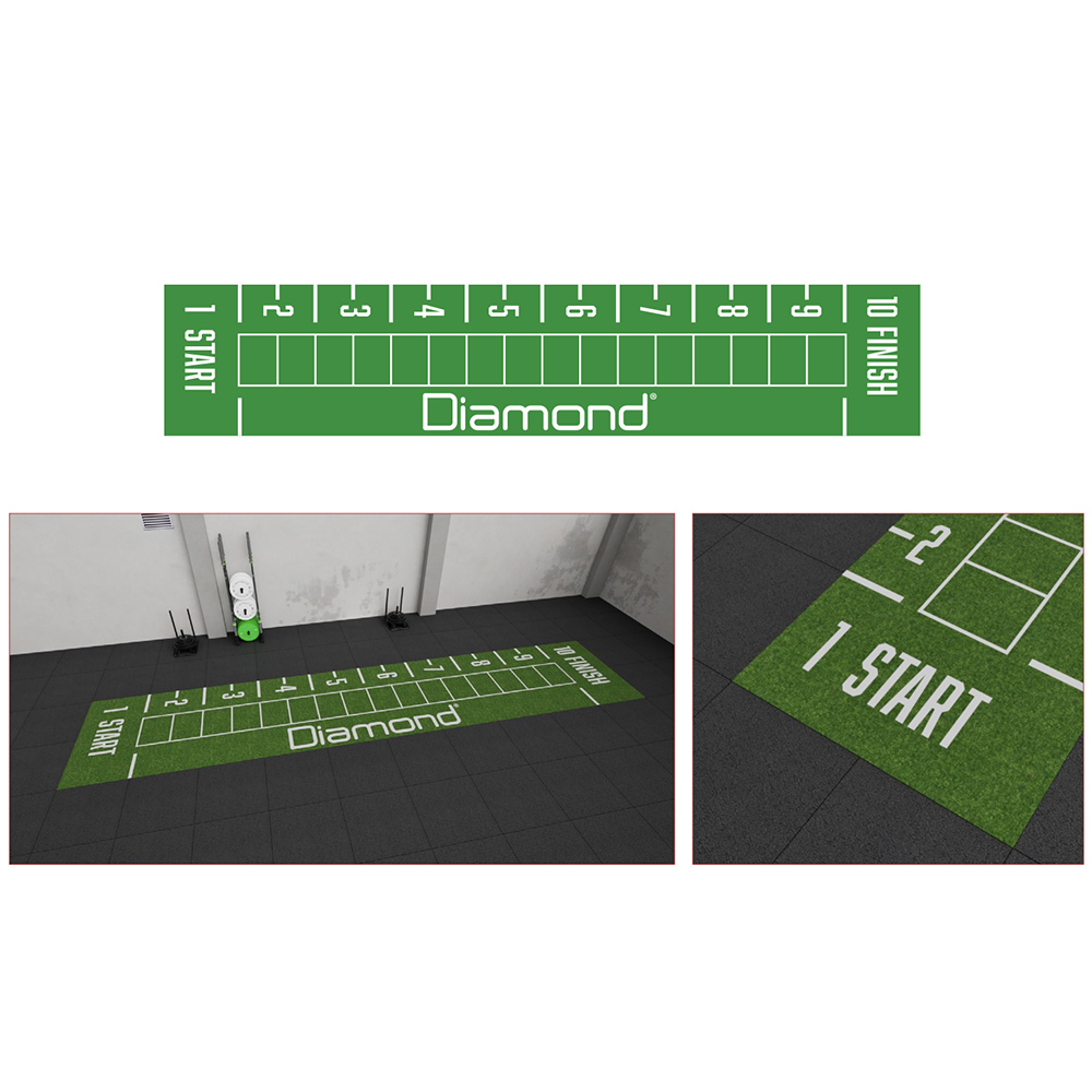 Functional Training - Diamond Synthetic Grass Flooring 2mtx10mtx2.5cm