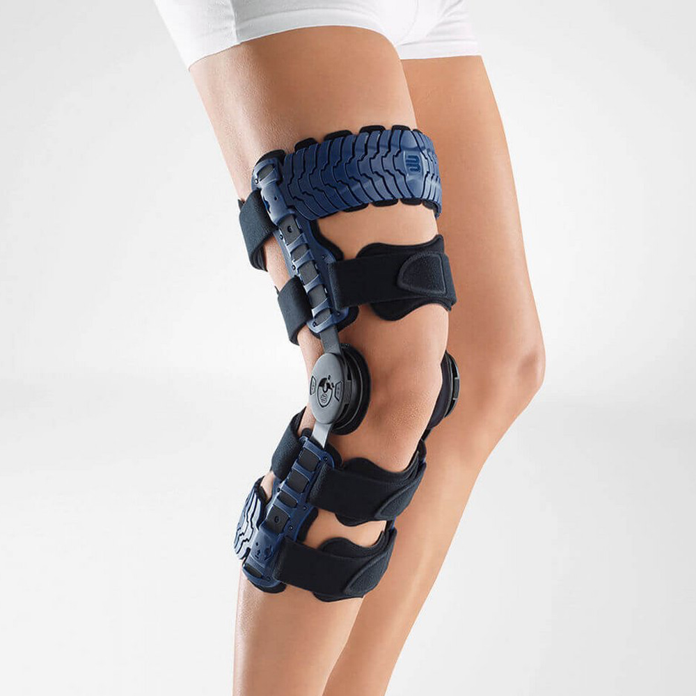 Knee braces - Bauerfeind Secutec Genu Flex Pcl 4-point Knee Brace Right