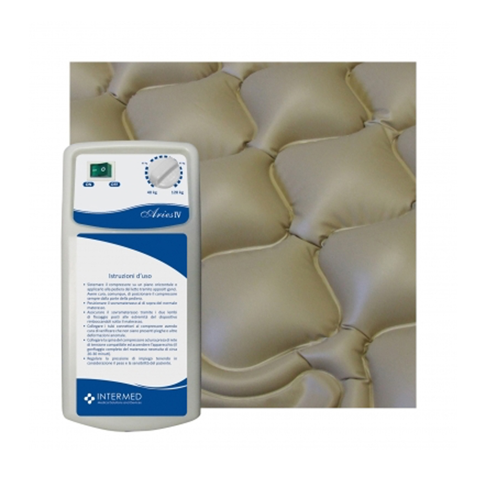 Anti-decubitus mattresses - Intermed Aries Stage Iv Bubble Anti-decubitus Mattress Kit With Compressor