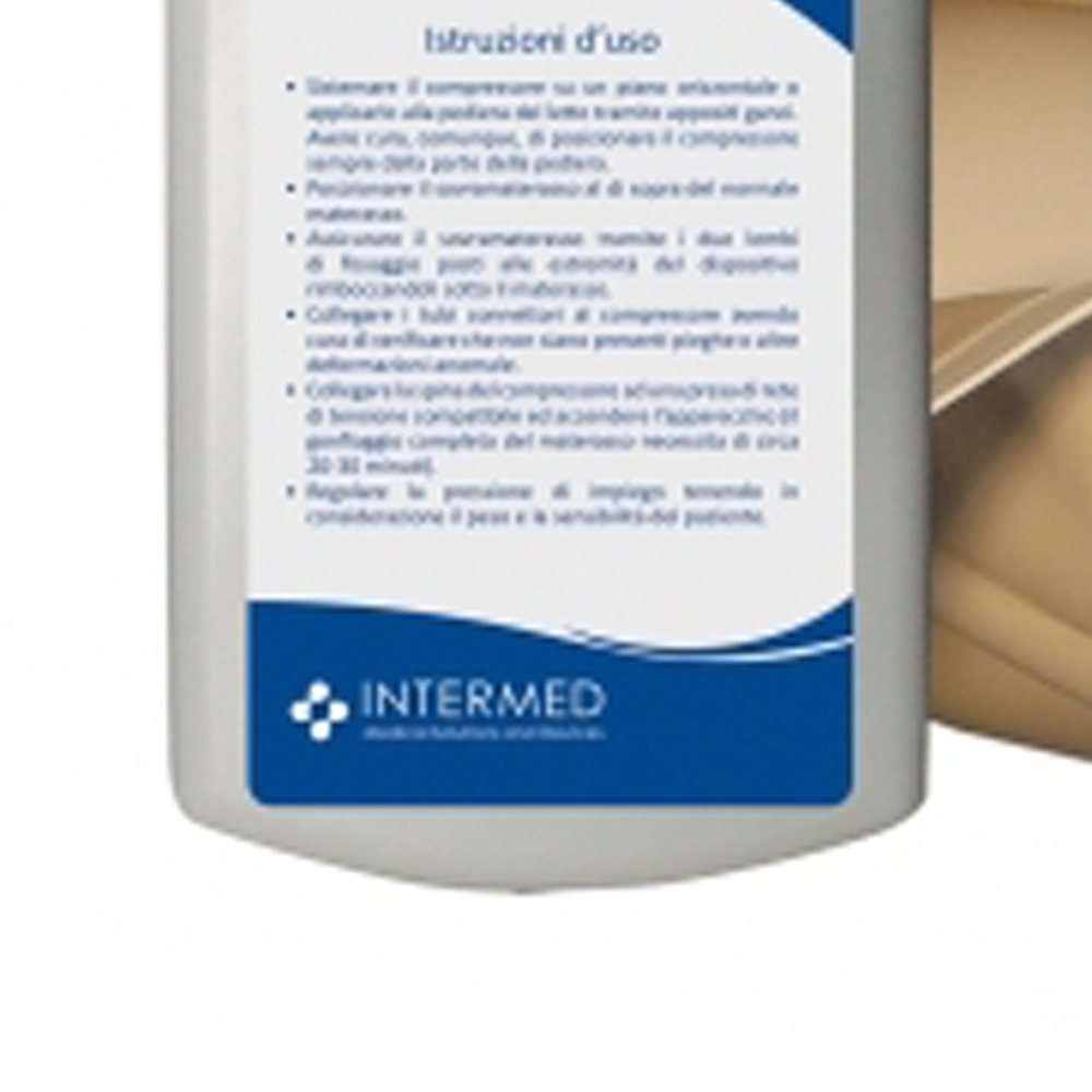 Materassi Antidecubito - Intermed Kit Materasso Antidecubito 1 Stadio Aries Plus A Bolle Con Compressore