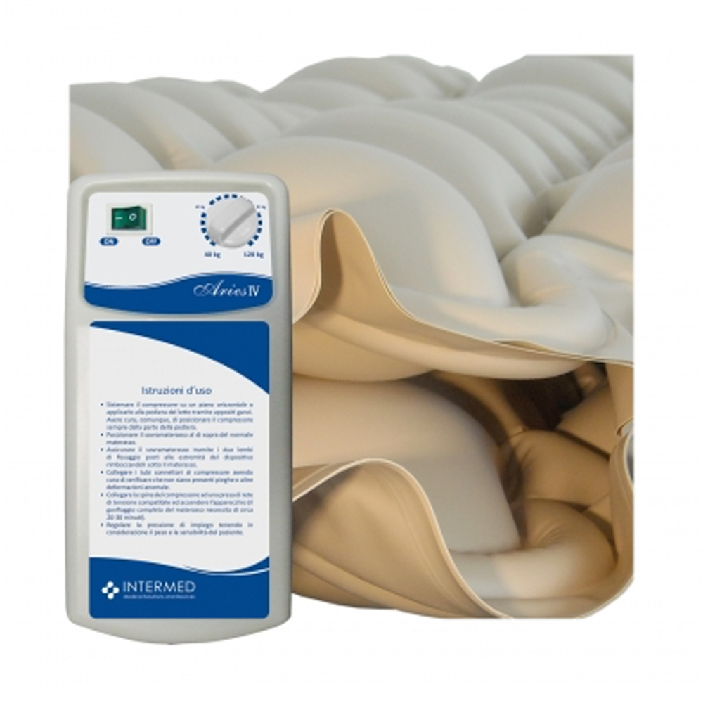 Materassi Antidecubito - Intermed Kit Materasso Antidecubito 1 Stadio Aries Plus A Bolle Con Compressore