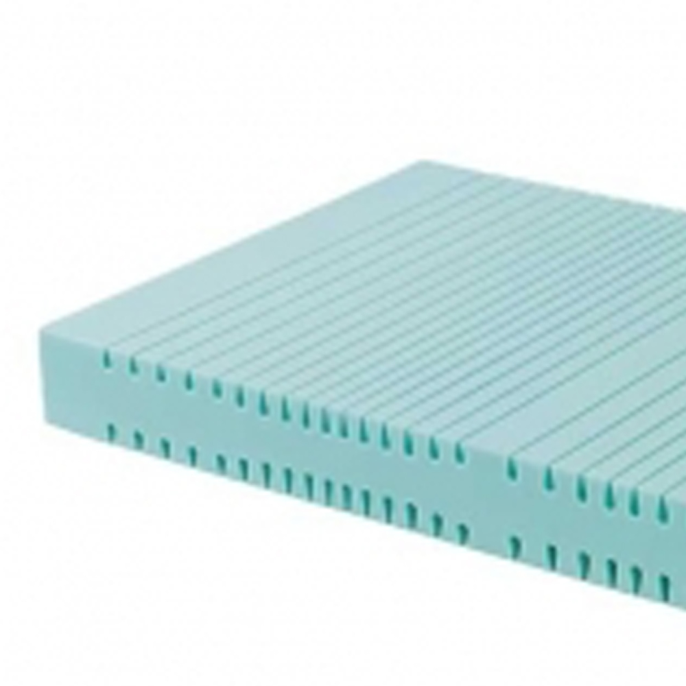 Anti-decubitus mattresses - Intermed Anti-decubitus Mattress In Fireproof Thermoventilated Foam, Single Section, H 14cm
