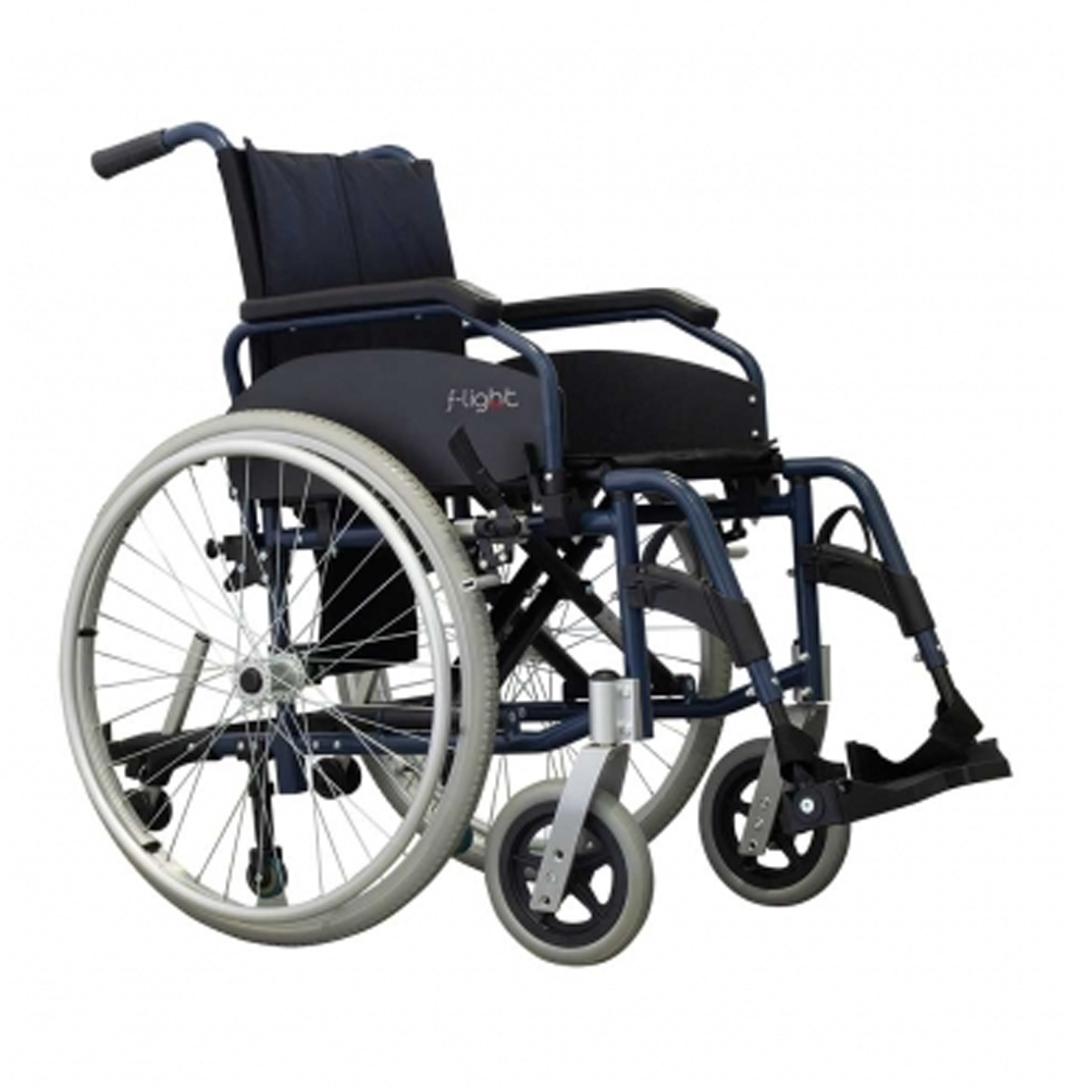 Wheelchairs for the disabled - Intermed F-light Wheelchair For The Disabled, Lightweight Self-propelled Folding Wheelchair