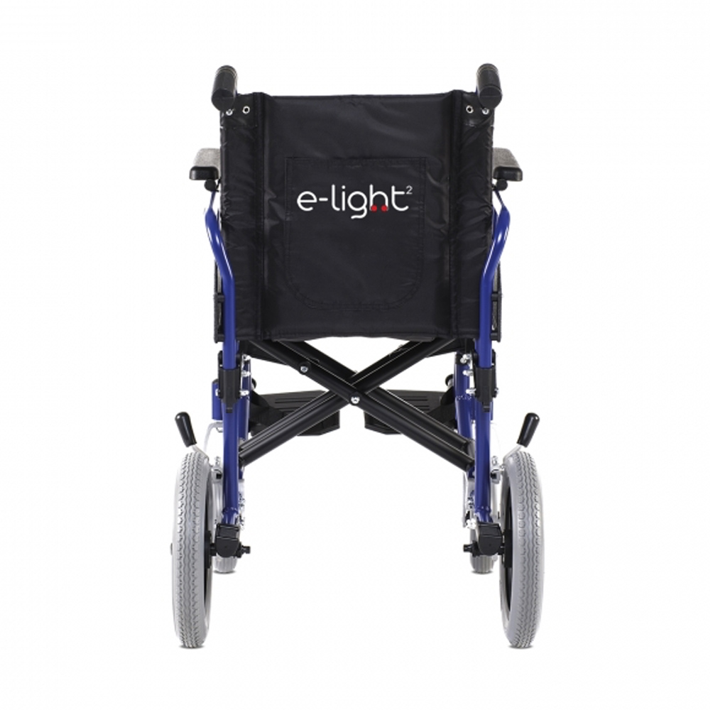Wheelchairs for the disabled - Intermed E-light 2t Folding Transit Wheelchair For Disabled People