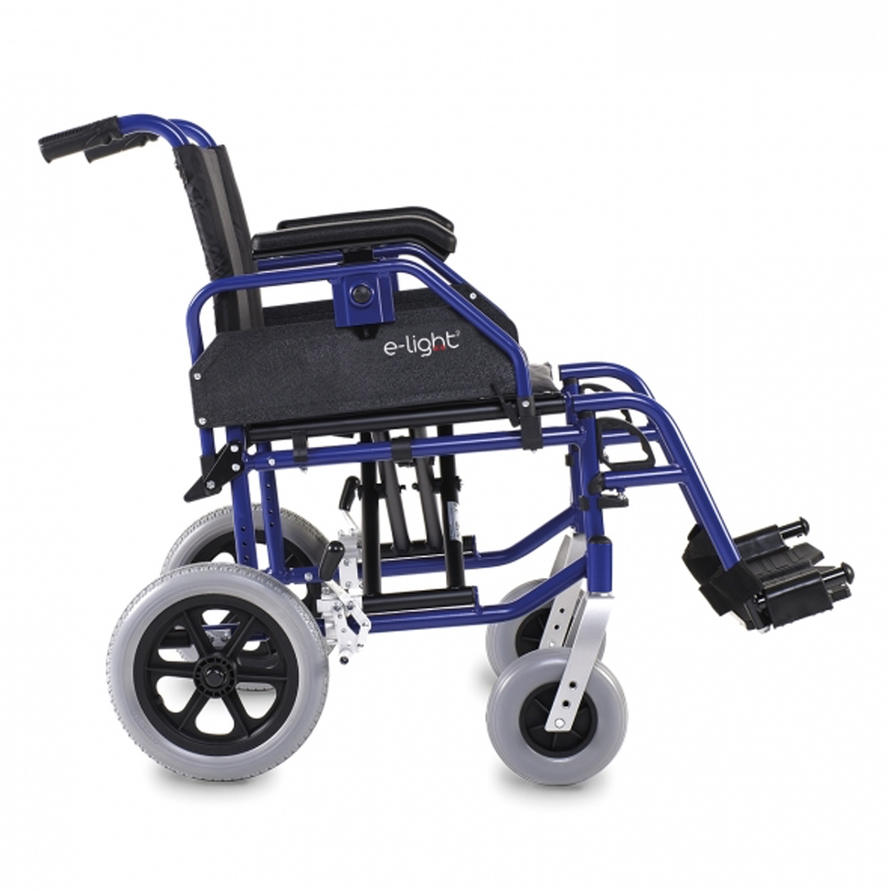 Wheelchairs for the disabled - Intermed E-light 2t Folding Transit Wheelchair For Disabled People