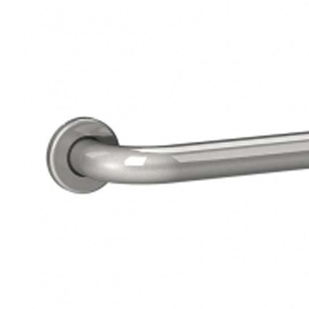 Grab bars for bathroom - Intermed Angled Wall Handle 45 30x30cm Polished Stainless Steel