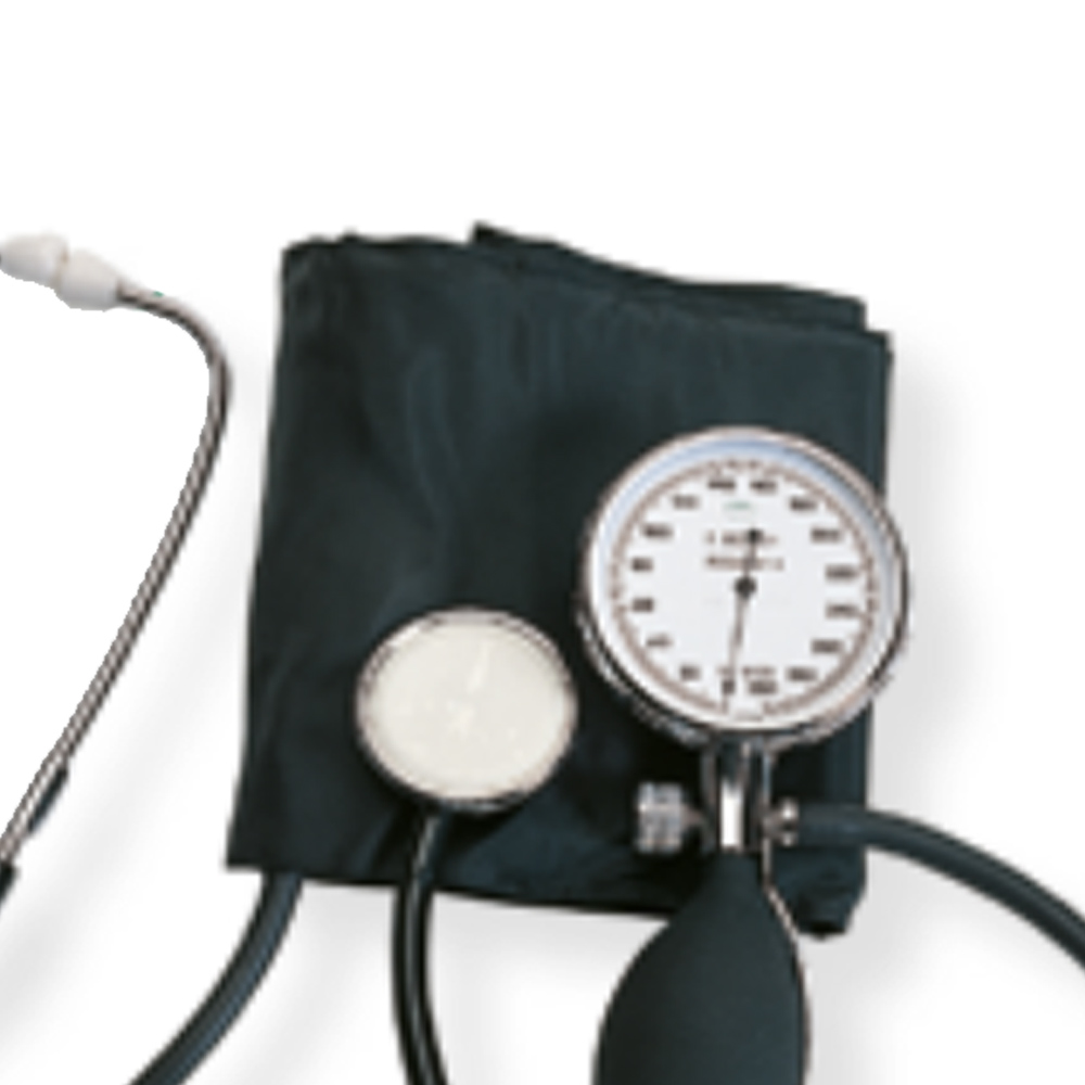 Sphygmomanometers/blood pressure monitors - FB Regent Self Test 1 Tube Aneroid Sphygmomanometer With Stethoscope