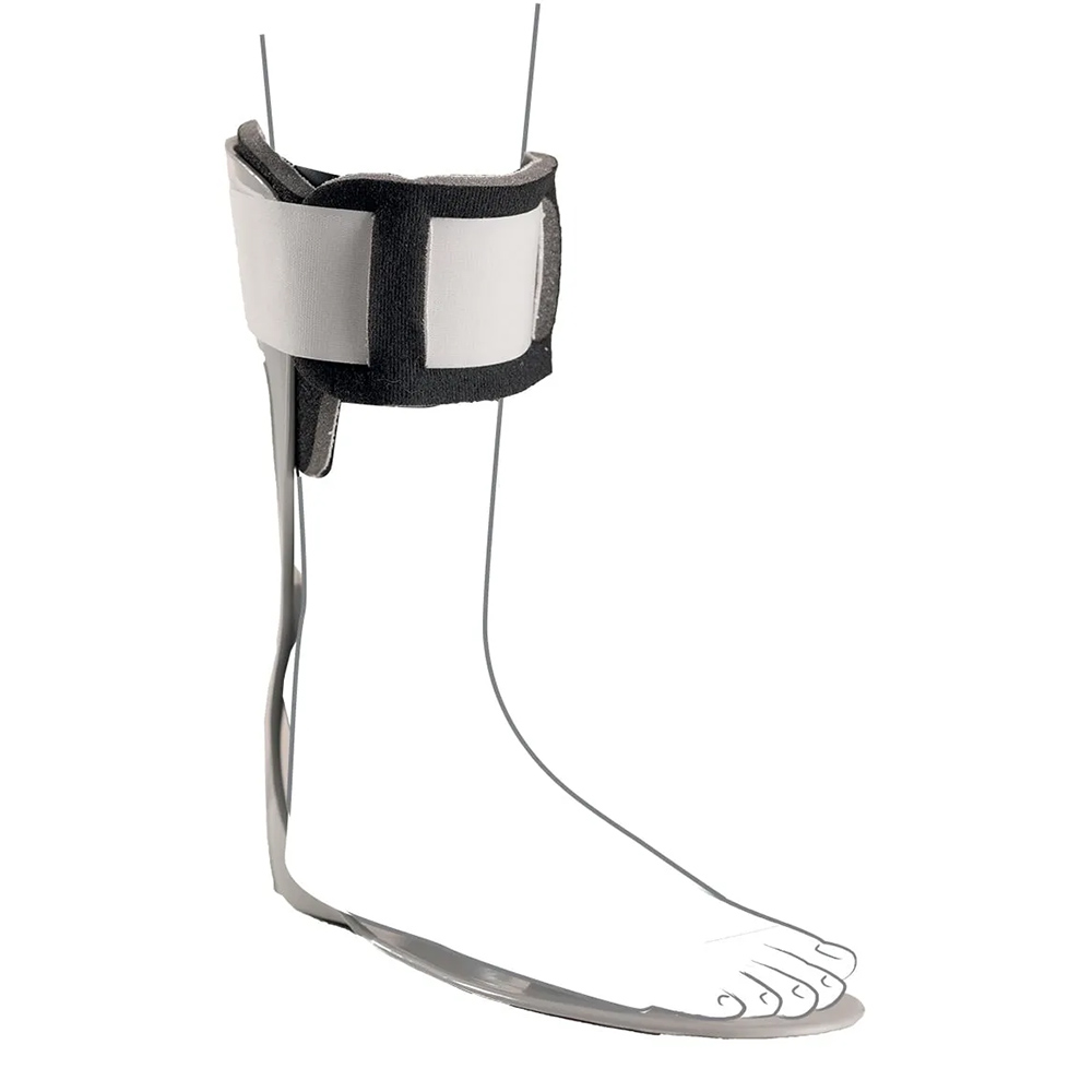Foot braces - Tenortho Springy Plus Brace For Right Dangling Clubfoot, Carbon Fiber
