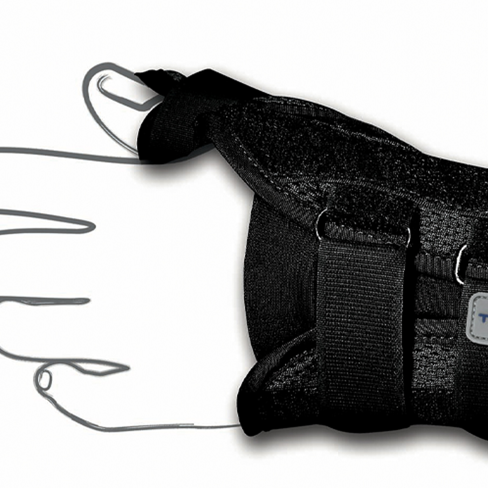 Wrist Braces - Tenortho Drypol Ii Left Wrist Splint With Thumb Grip