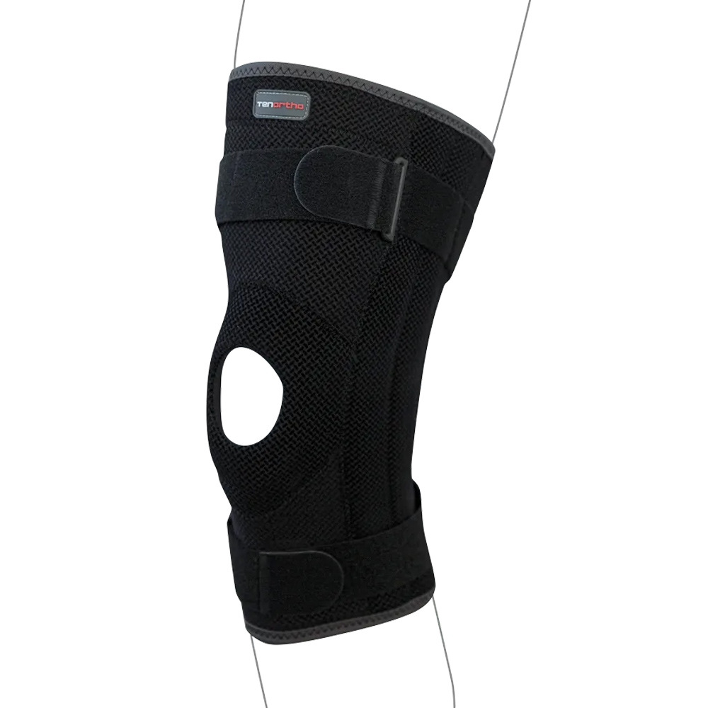 Knee braces - Tenortho Newmesh Tubular Knee Brace With Splints And Patellar Stabilizer