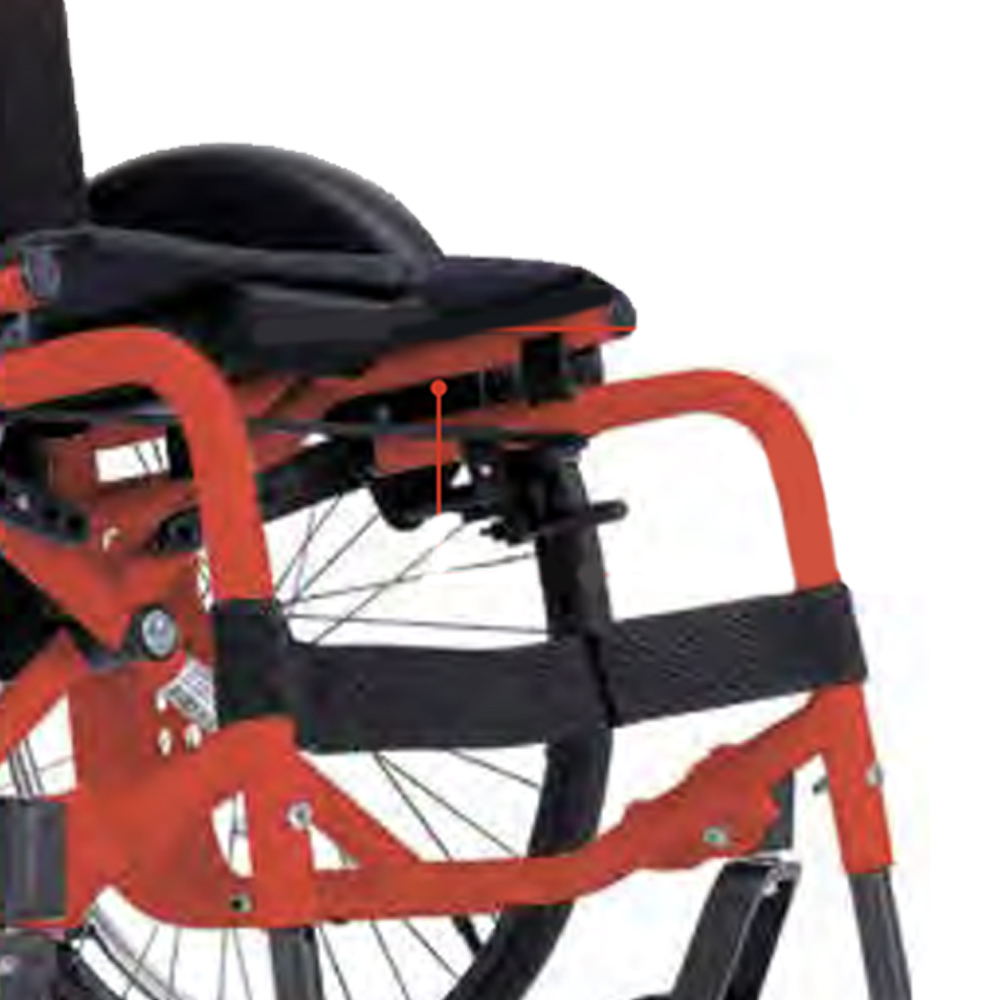 Wheelchairs for the disabled - Ardea One Wheelchair For Disabled People Folding Wheelchair Atmos R Self-propelled