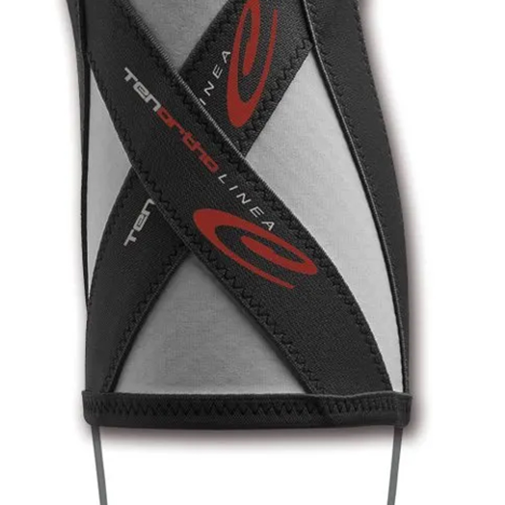 Knee braces - Tenortho Knee Elastic Knee Brace In Carbon Fiber And Integrated Taping