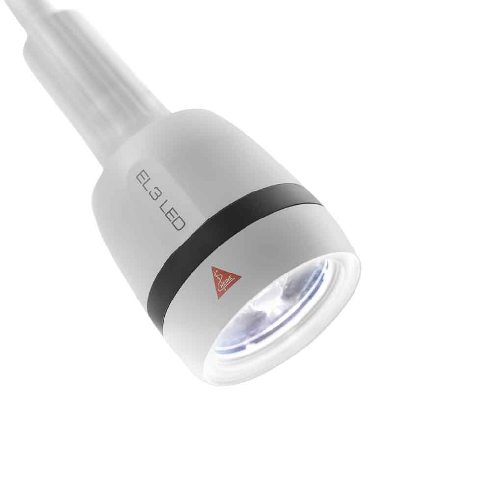 Medical Lamps - Heine El 3 Ledhq Examination Lamp With Metal Wheel Stand