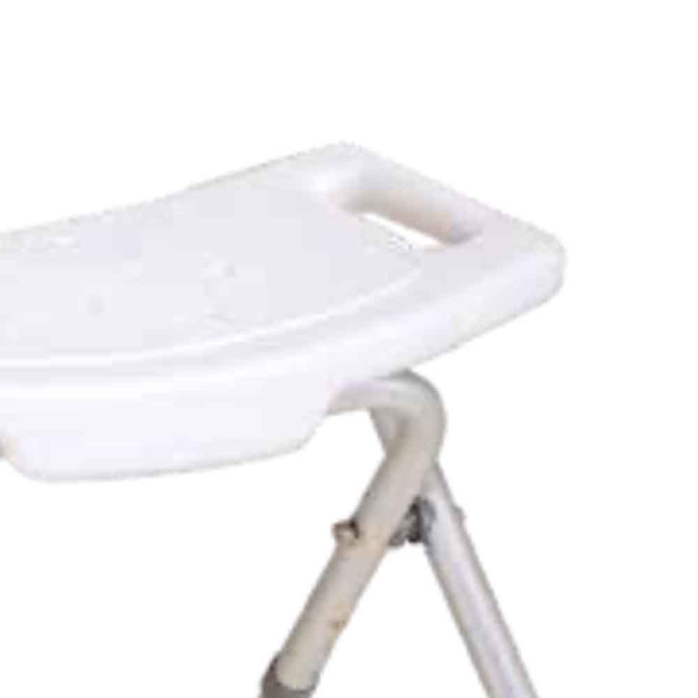 Bath and shower chairs - Intermed Folding Aluminum Shower Stool For The Elderly And Disabled