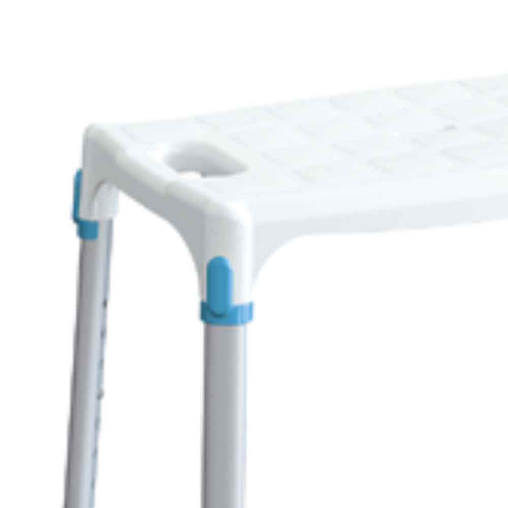 Bath and shower chairs - Intermed Lux Shower Stool With Handles, Height Adjustable