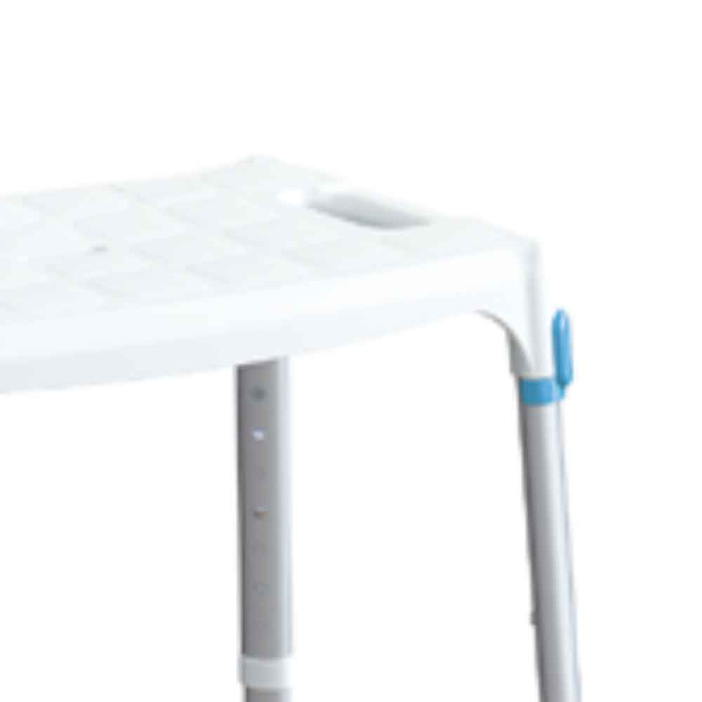 Bath and shower chairs - Intermed Lux Shower Stool With Handles, Height Adjustable