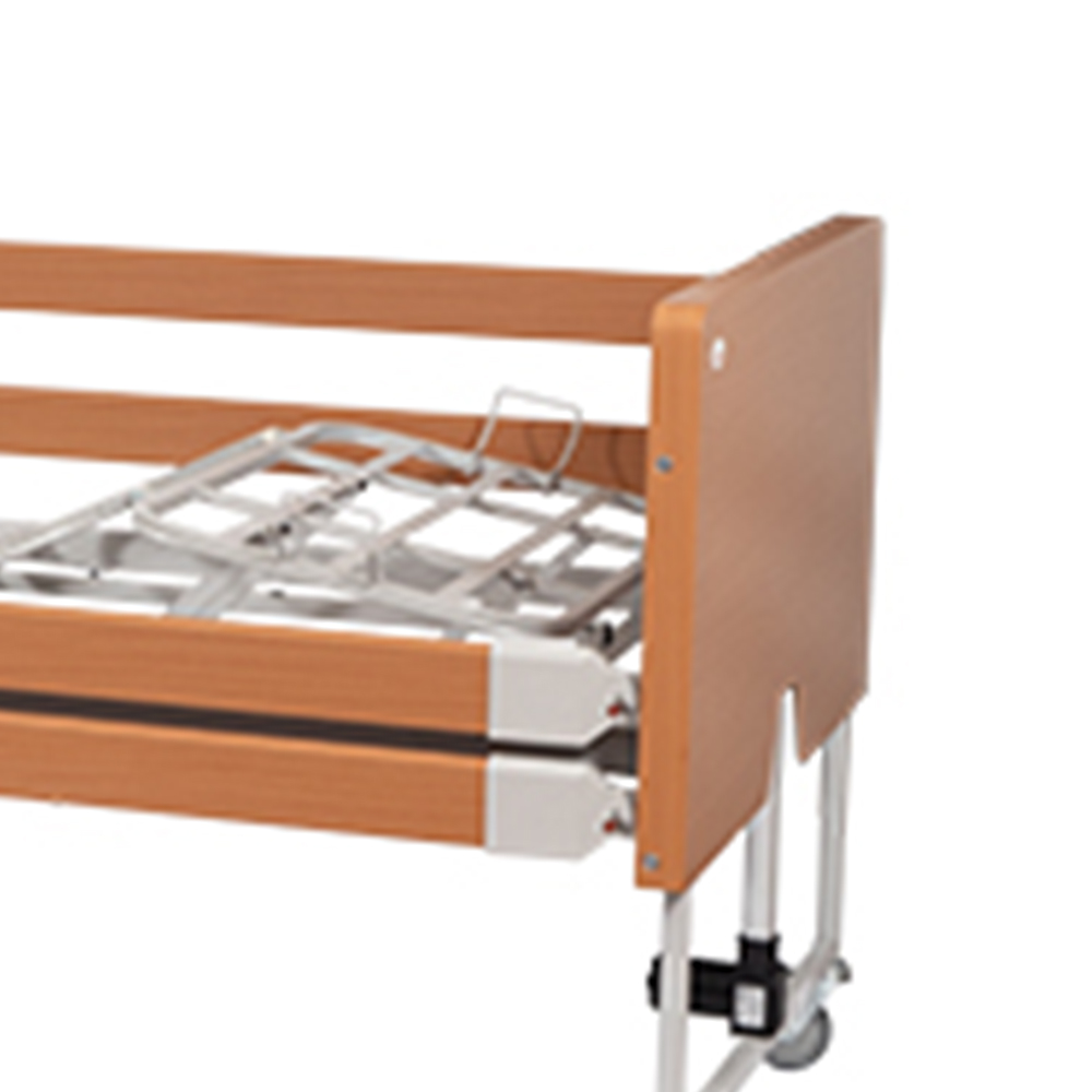 Letti da Degenza - Wimed Letto Degenza Ortopedico Elettrico Disabili Bongo Doghe In Legno