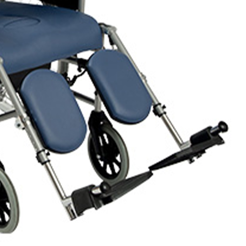 Armchairs and Chairs - Wimed Easy Reclining Commode Chair With 600mm Wheels