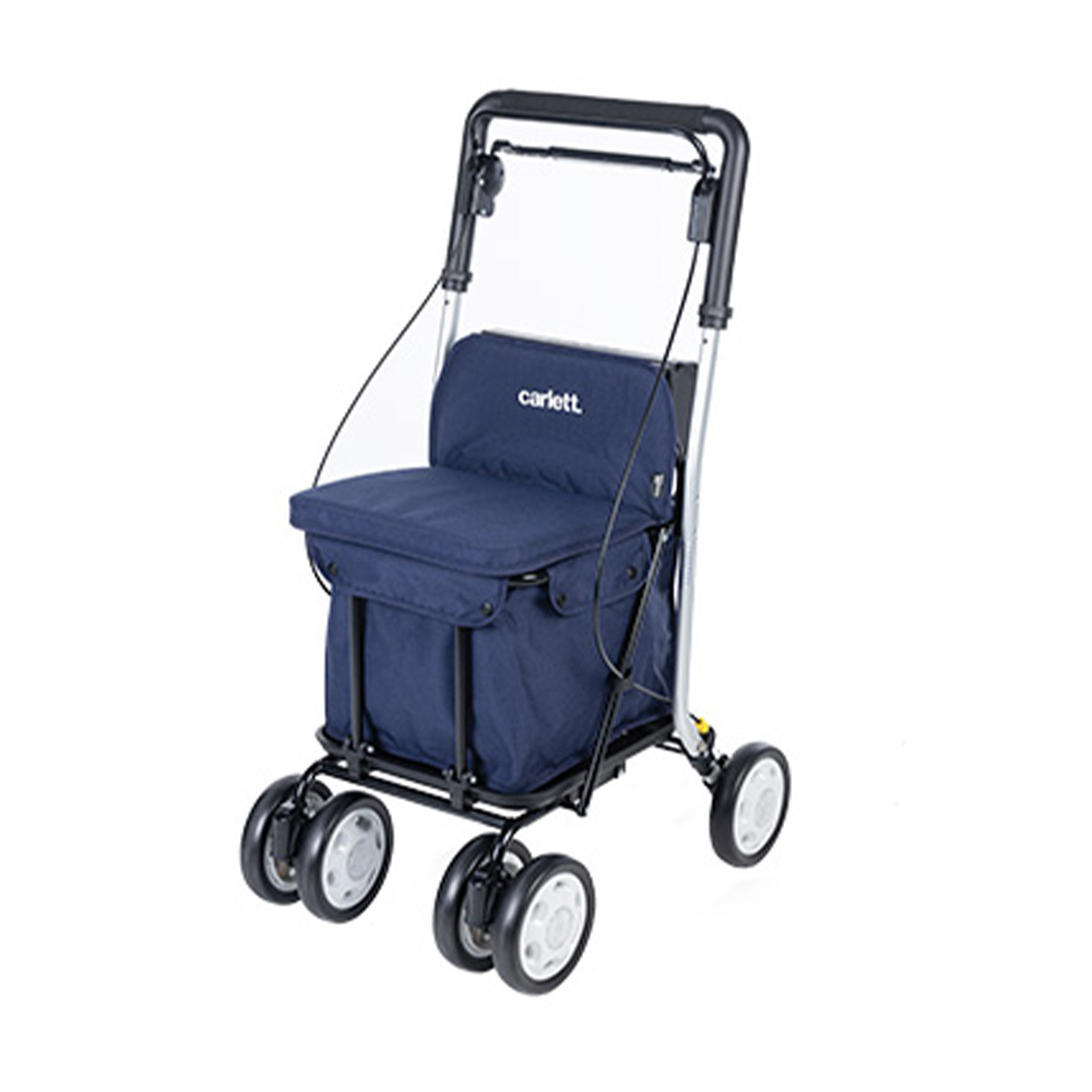 Rollator Walkers - Wimed Walker Rollator Shopping Elderly Carlett Comfort Move Shopping Basket