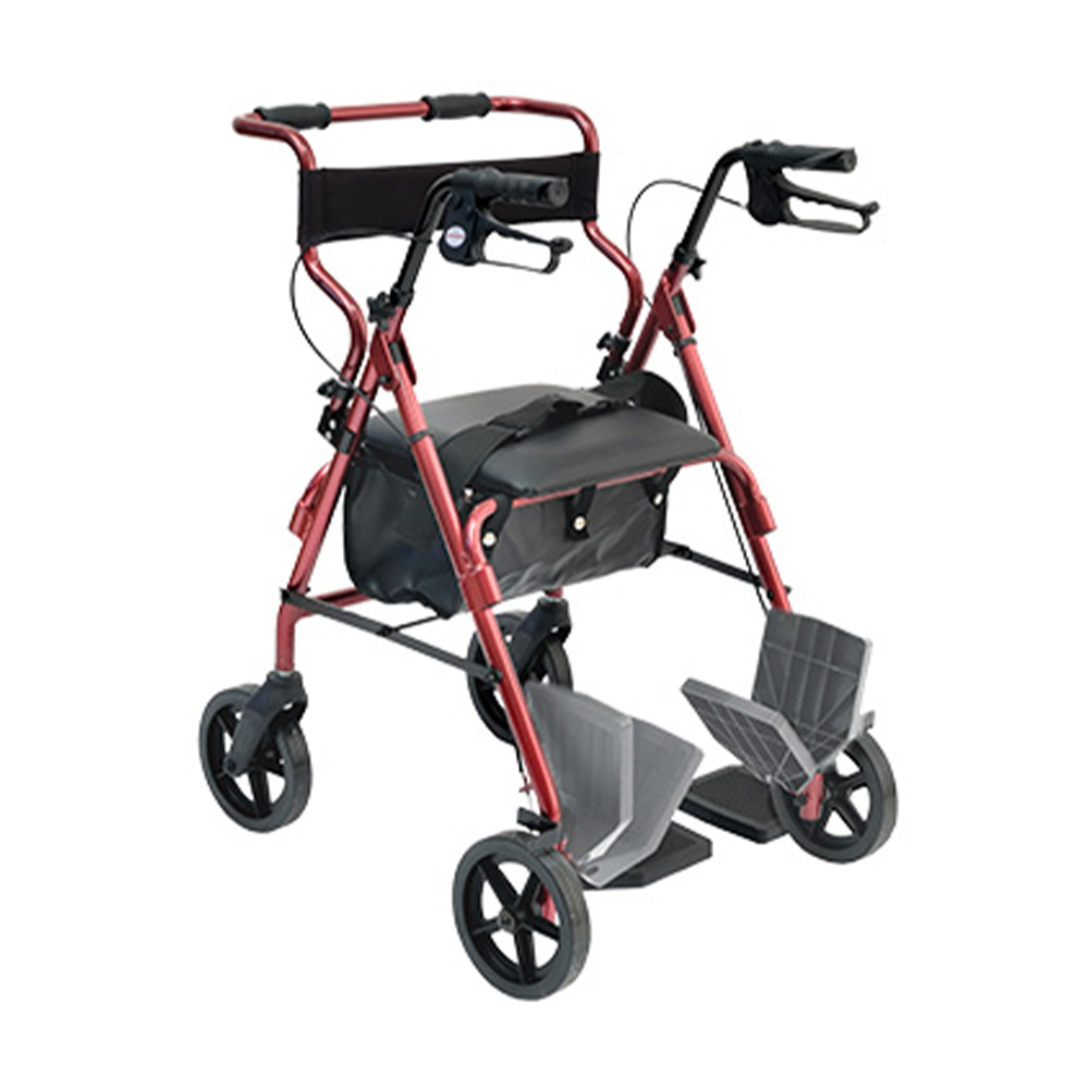 Rollator Walkers - Wimed Deambulatore Rollator Rolly-2 Trasformabile In Carrozzina Transito