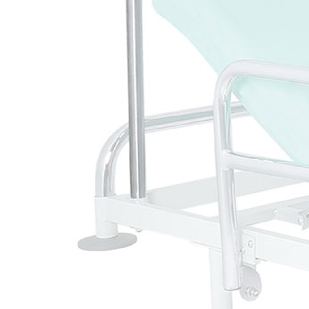 Stretcher Accessories - Skema Stainless Steel Iv Pole With 4 Stainless Steel Hooks For Bc100 Ward Stretcher