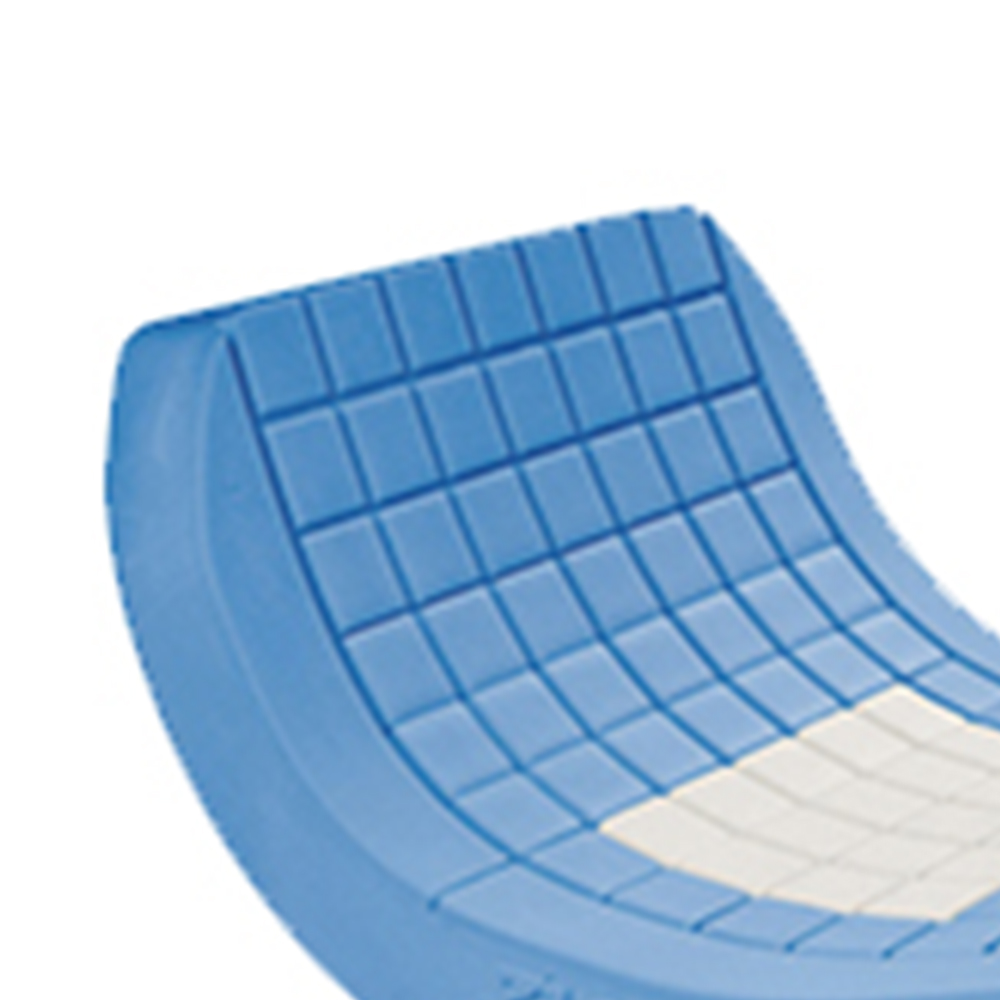 Anti-decubitus mattresses - SystAm Polymulti Visco Anti-decubitus Mattress 87x198xh14cm Polymaille Cover