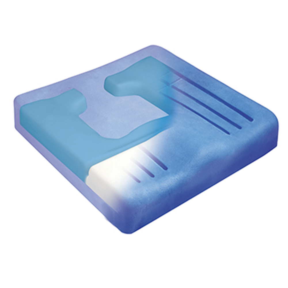 Anti-decubitus cushions - SystAm Viscoflex Plus Contoured Memory Foam Anti-decubitus Cushion