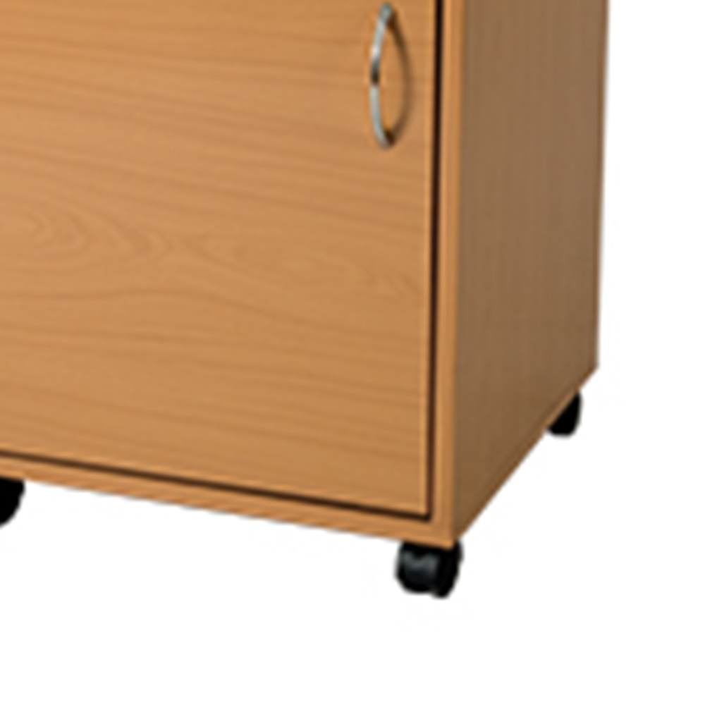 Hospital Bedside Tables - Wimed Wooden Bedside Table With Sliding Table H83x47x47cm