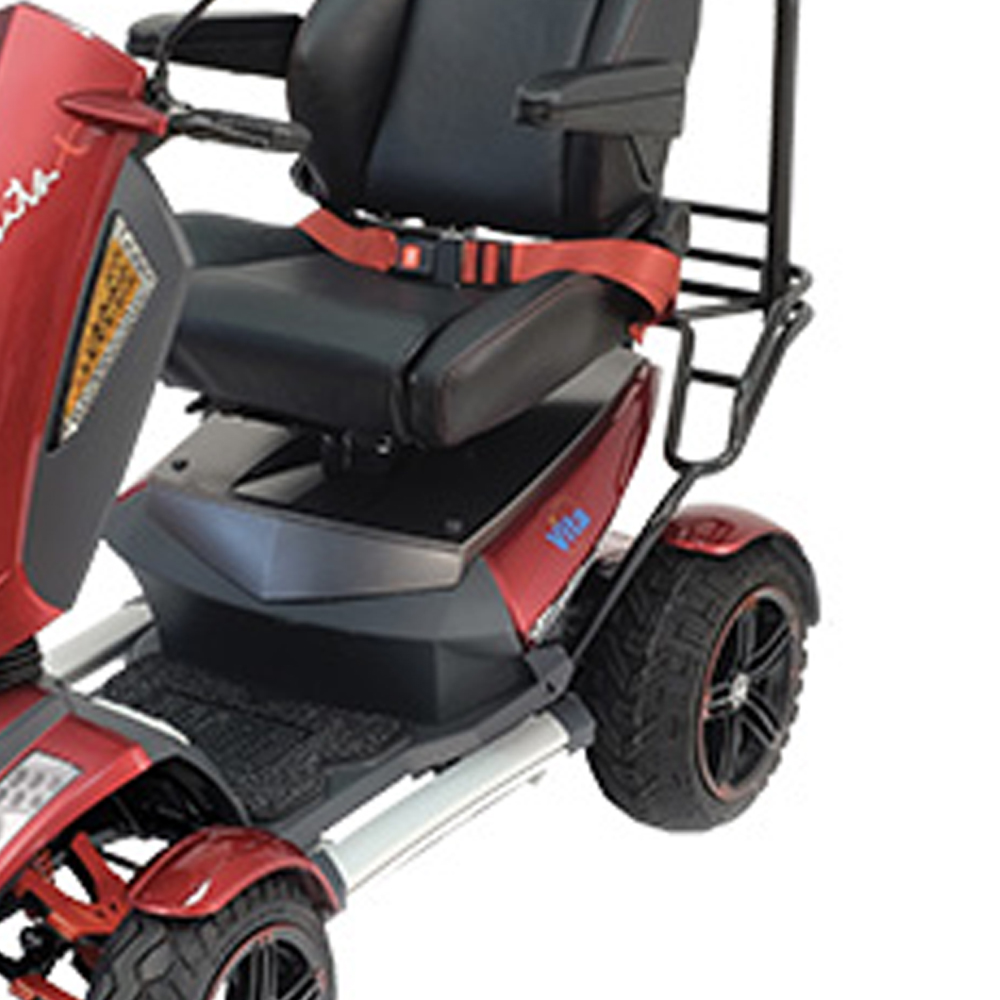 Scooters for the disabled - Wimed Vita S12x Electric 4-wheel Scooter For The Disabled And Elderly, Red