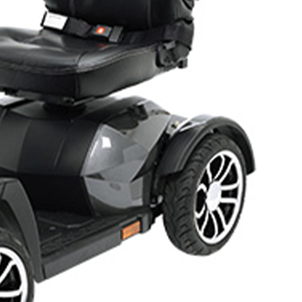 Scooters for the disabled - Wimed Tiger Electric 4-wheel Scooter For Disabled And Elderly, Grey, Outdoor Use