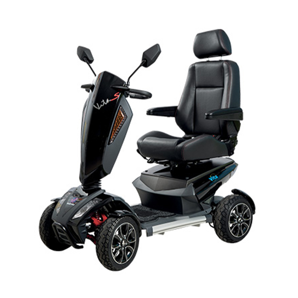 Scooters for the disabled - Wimed Electric 4-wheel Sport Scooter For The Elderly And Disabled, Black S12s