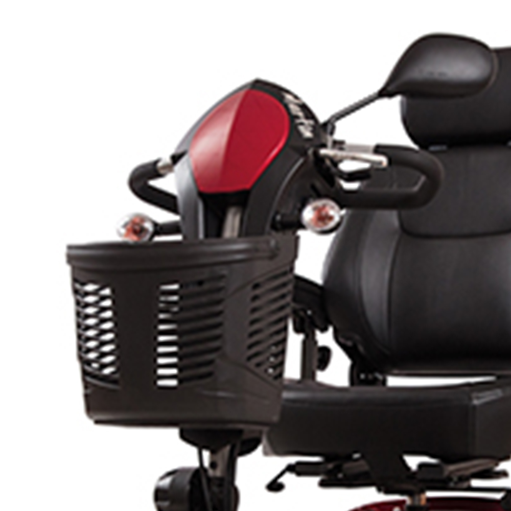 Scooters for the disabled - Wimed Martin Red 4-wheel Electric Scooter For The Elderly With Basket